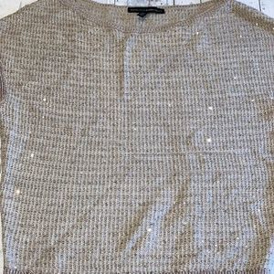 White House Black Market Sequin Top